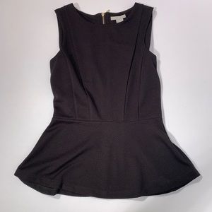 Sleeveless Peplum